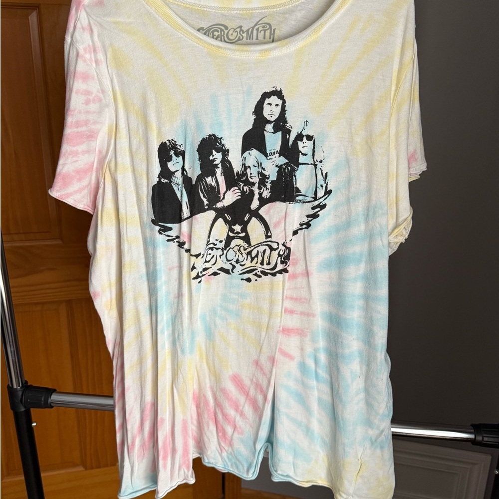 Torrid Tie-Dye Aerosmith Graphic Tee